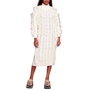 High Quality FARM RIO | Midi Sweater Dress Size Medium